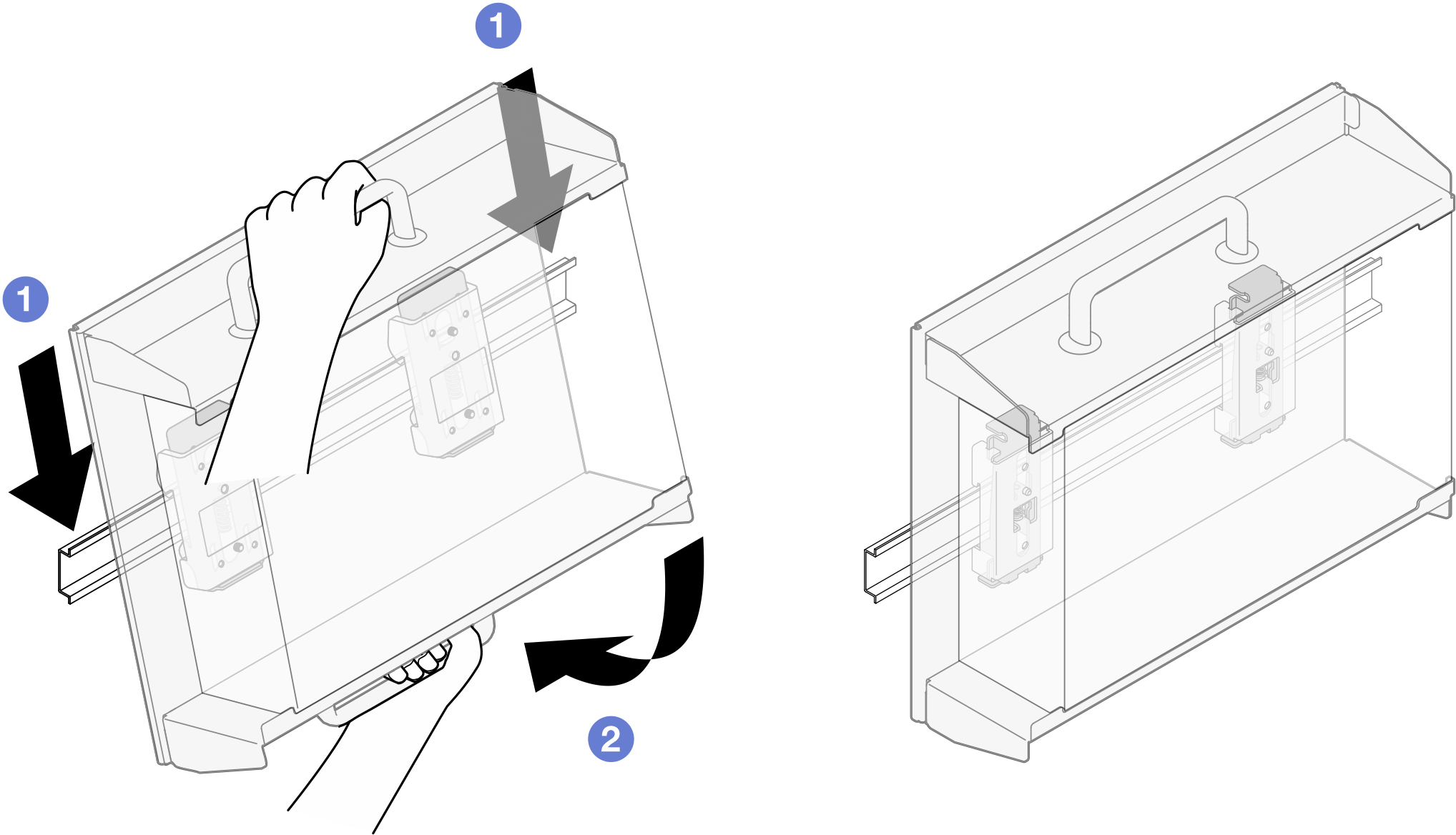 Installing the node sleeve