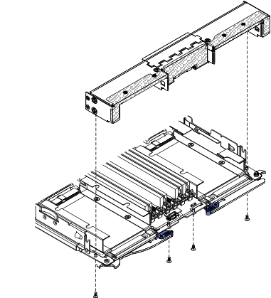 Graphic illustrating installing the bezel assembly