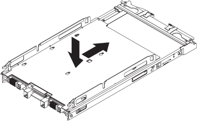 Graphic illustrating pushing the scalability tray forward