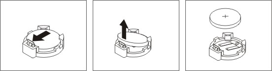 Graphic showing battery removal.