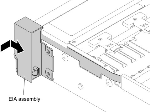 EIA assembly installation