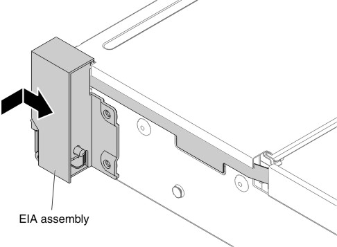 EIA assembly installation