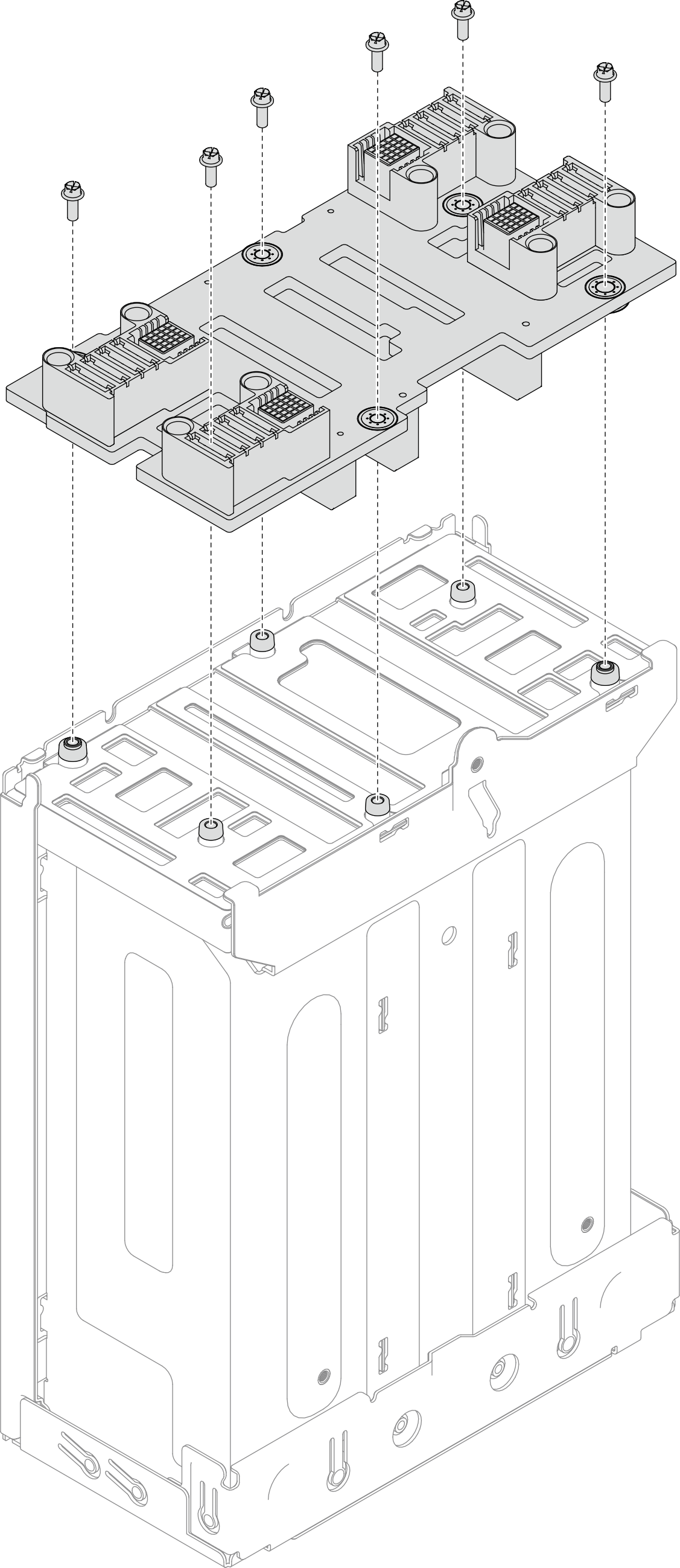 Top cover outward rotation