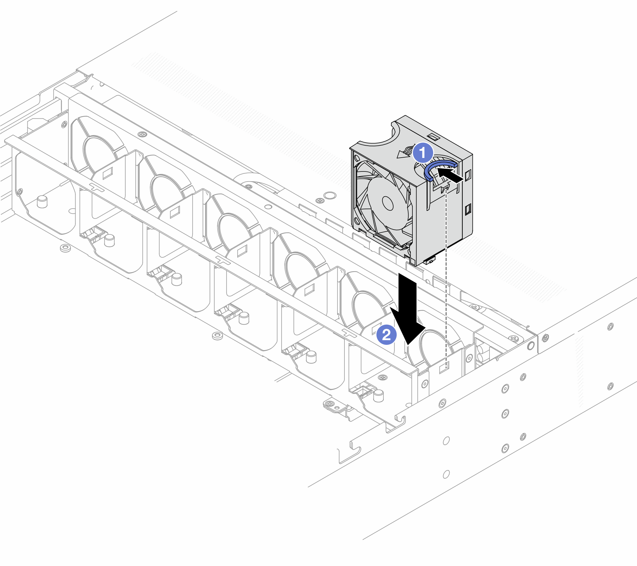 System fan installation