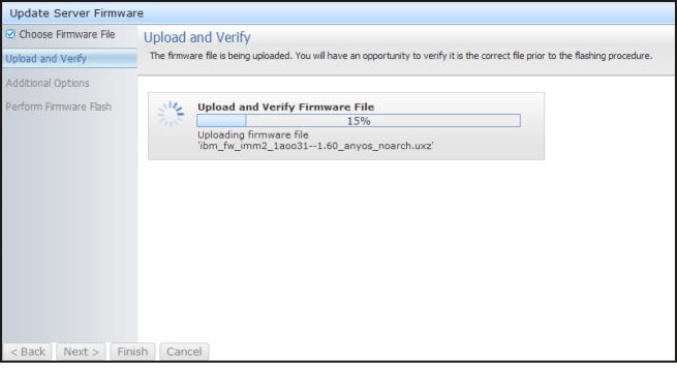 upload and verify process