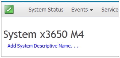 system name