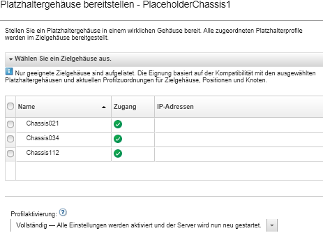 Zeigt das Dialogfeld „Platzhaltergehäuse implementieren“ an.