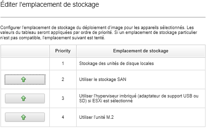 Illustre la boîte de dialogue Éditer le stockage local pour tous les serveurs.