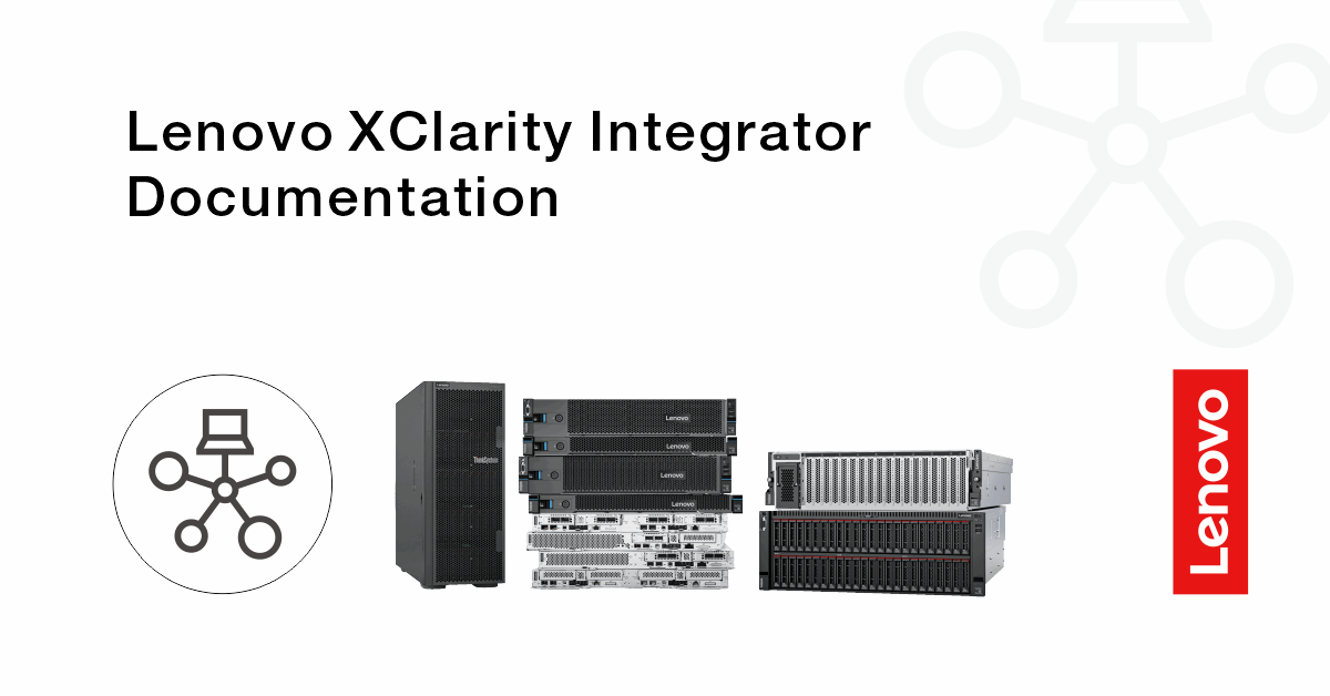 Lenovo xclarity integrator hardware management pack f r microsoft