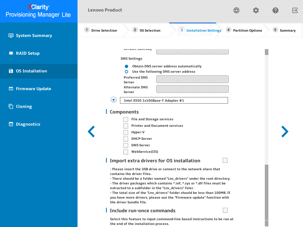 Installation Setting step – 3 (for Windows)