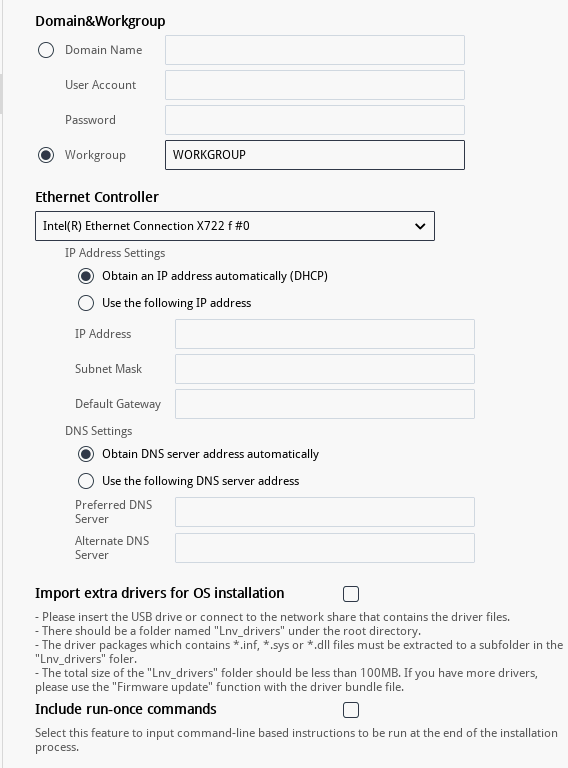 Installing a Windows operating system | LXPM-V5 | Lenovo Docs