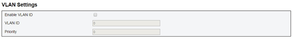 VLAN Settings