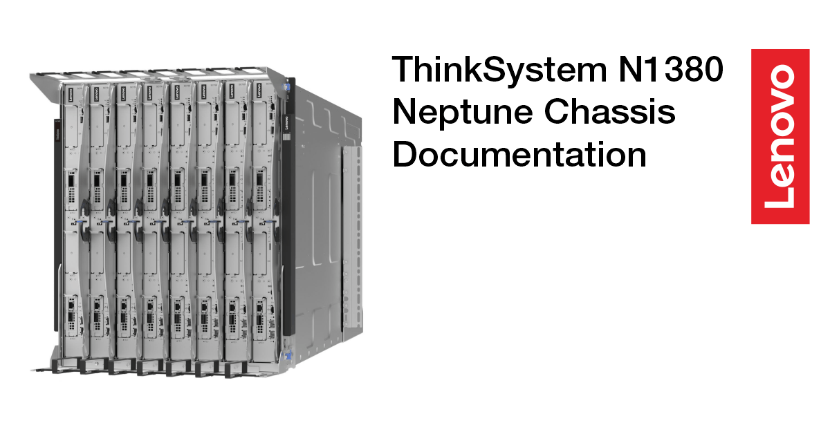 ThinkSystem N1380 Neptune Enclosure Product Image