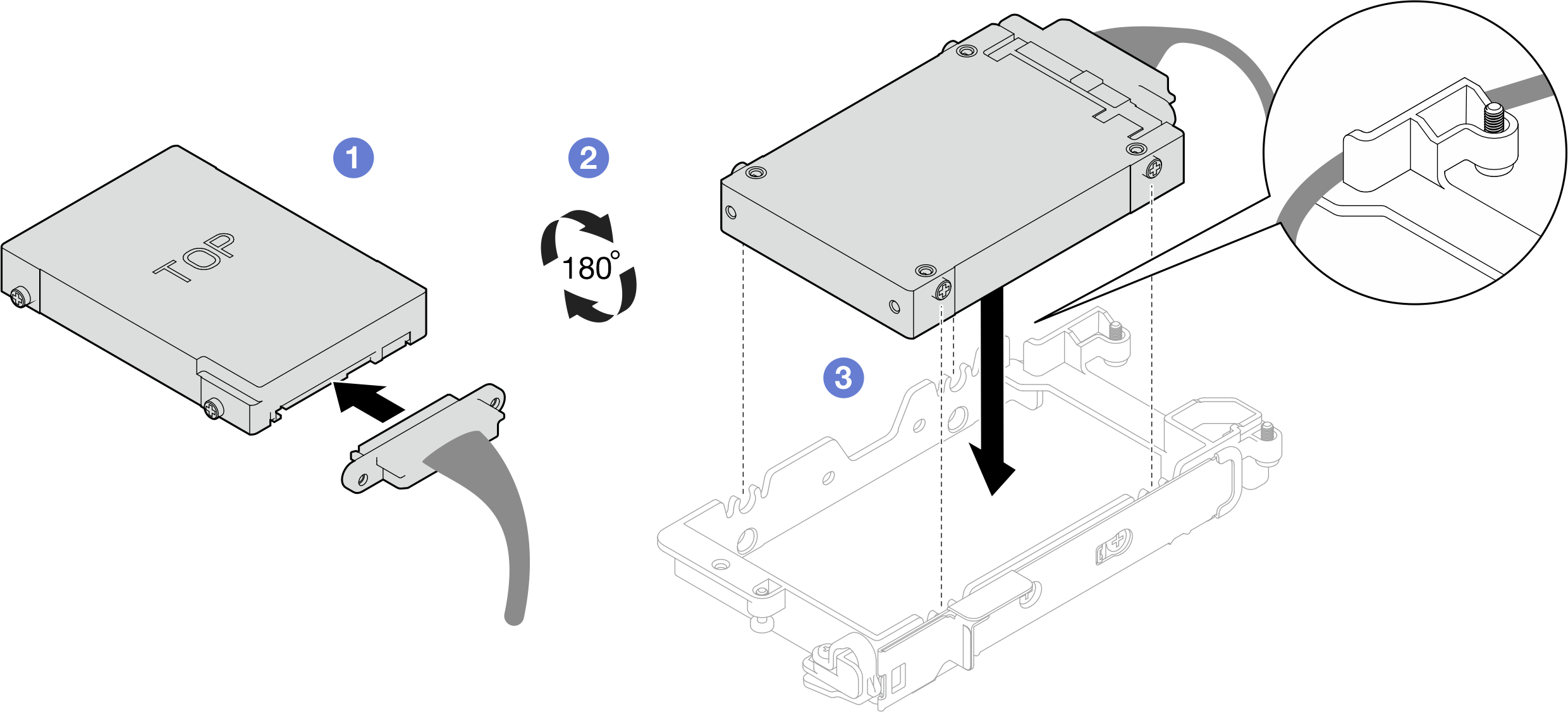 15 mm drive installation