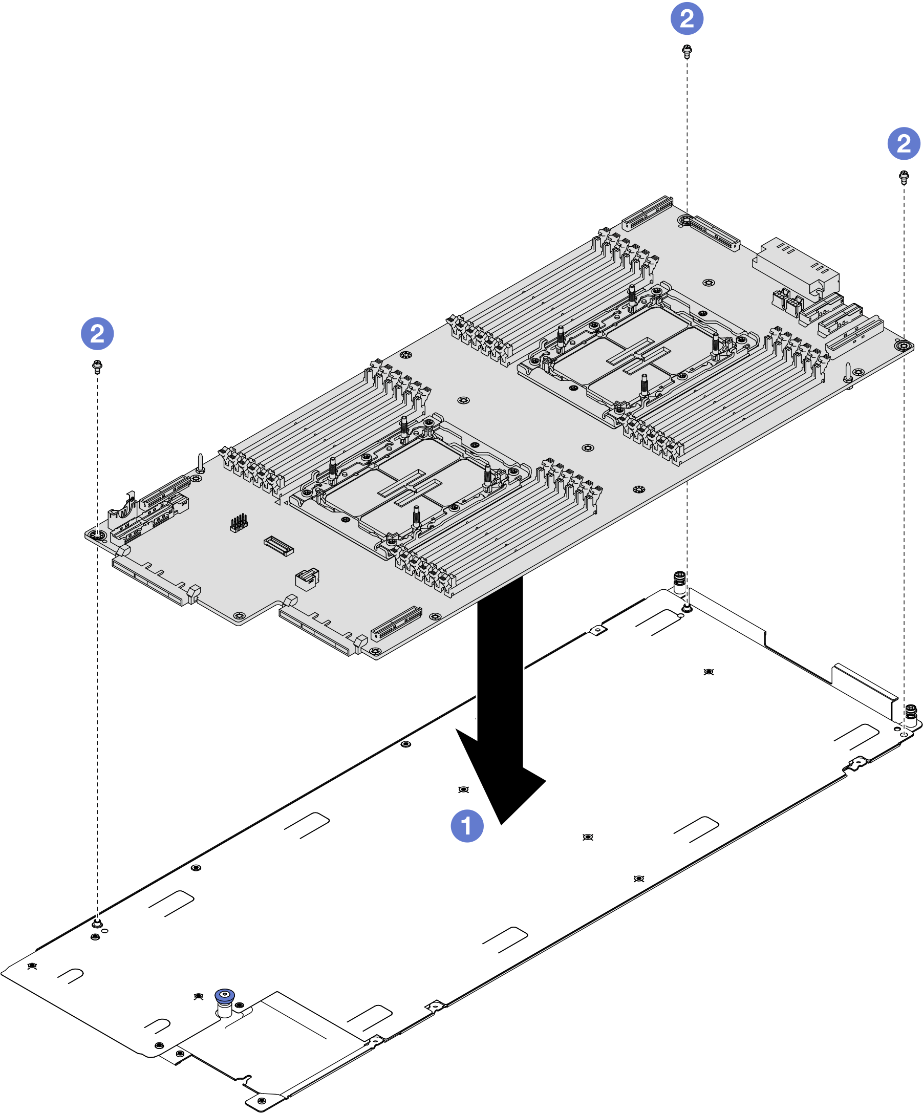 processor board installation