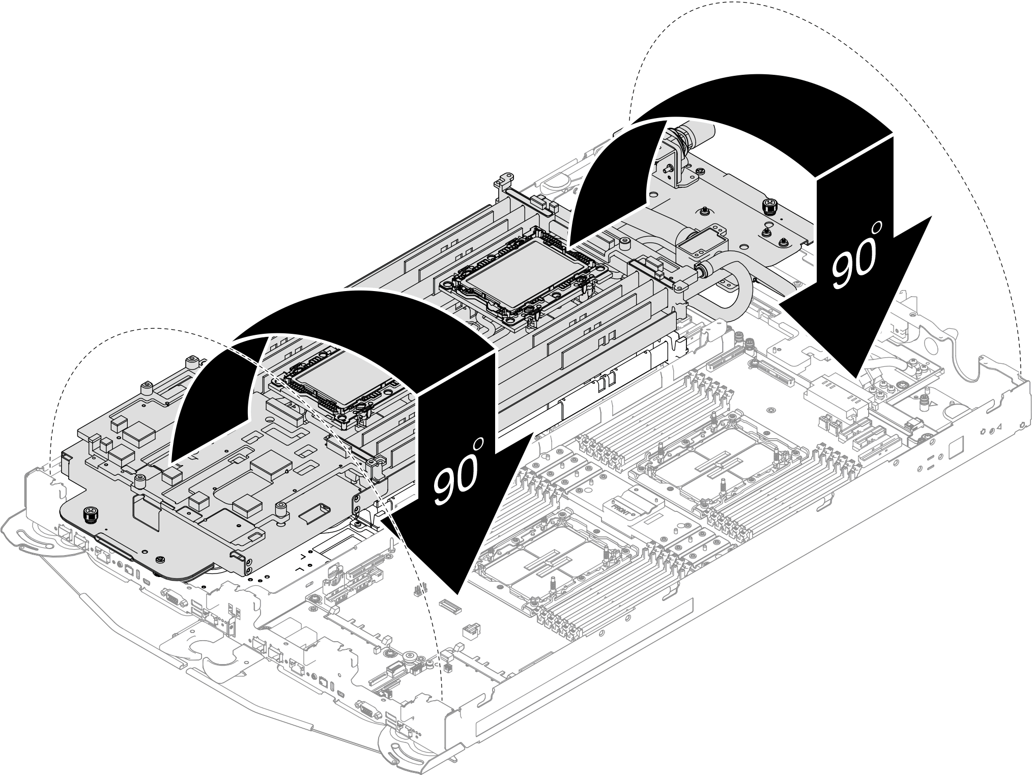 Water loop installation