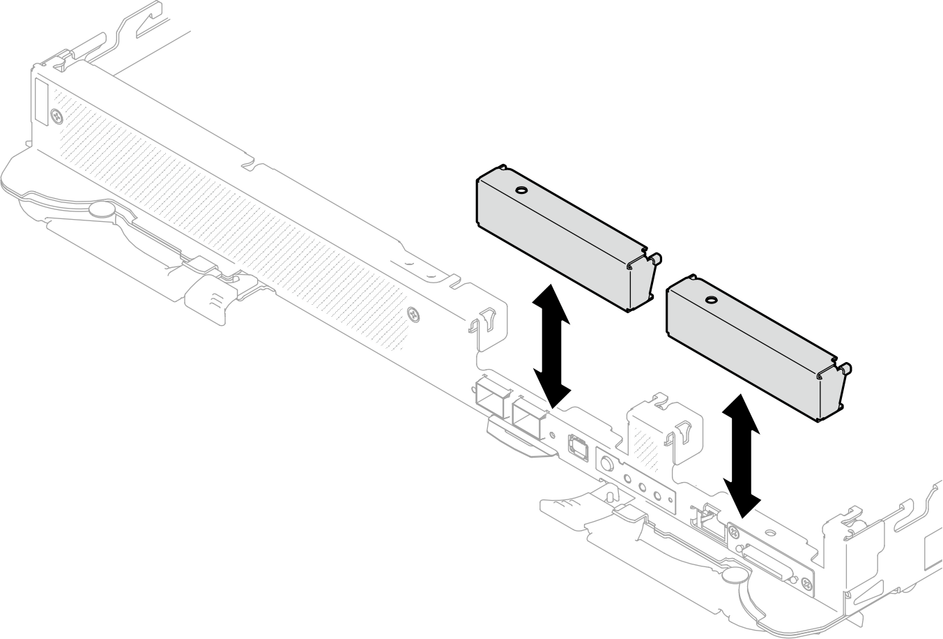 Blank bezel filler removal