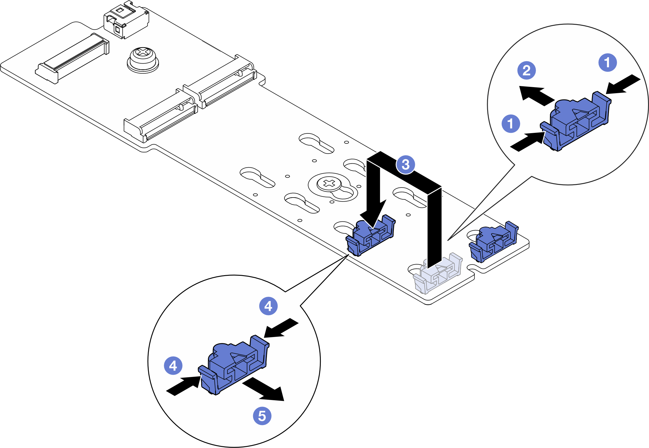 Adjust the M.2 retainer.