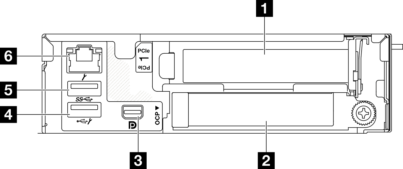 Node rear view