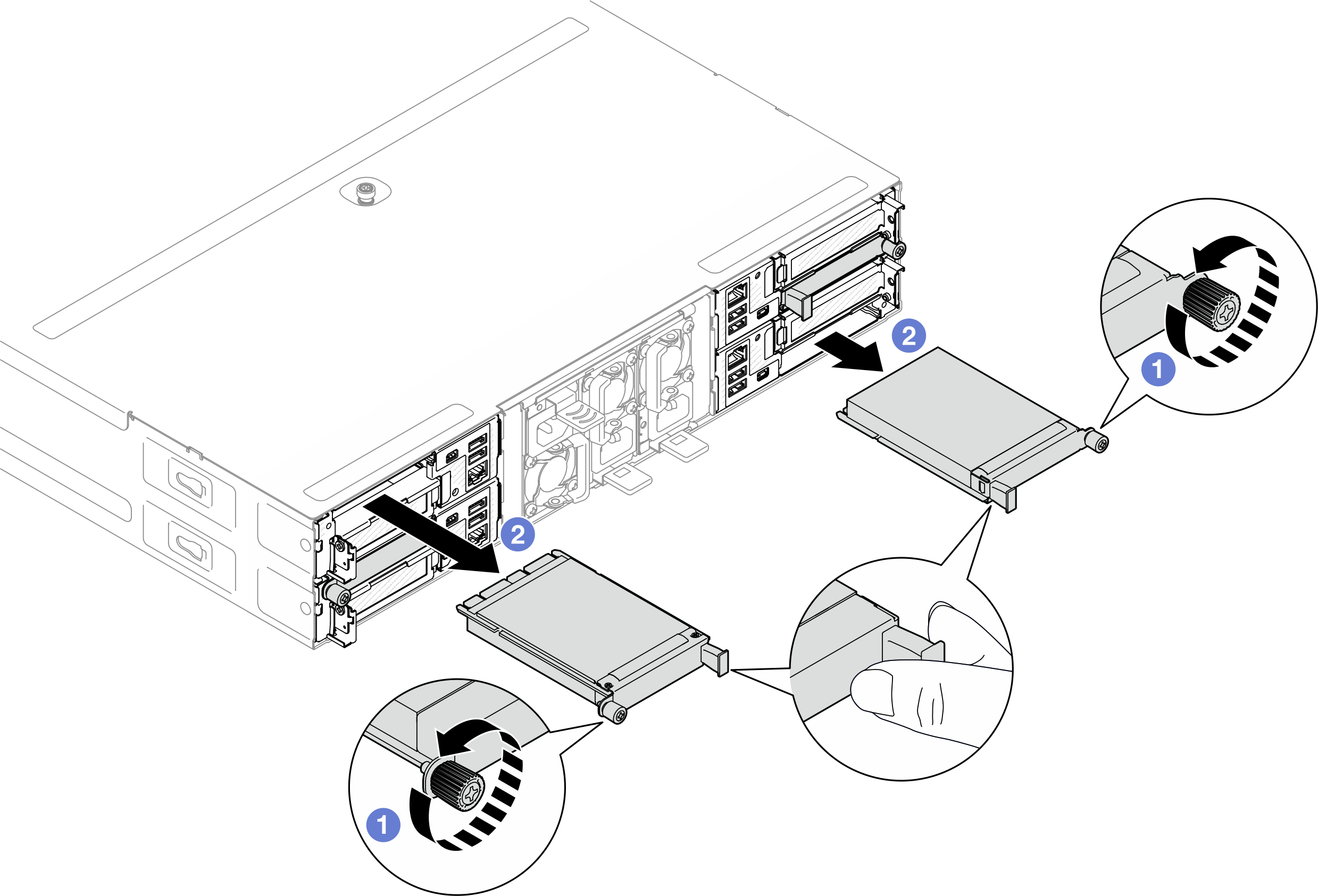 Installation of rear OCP module