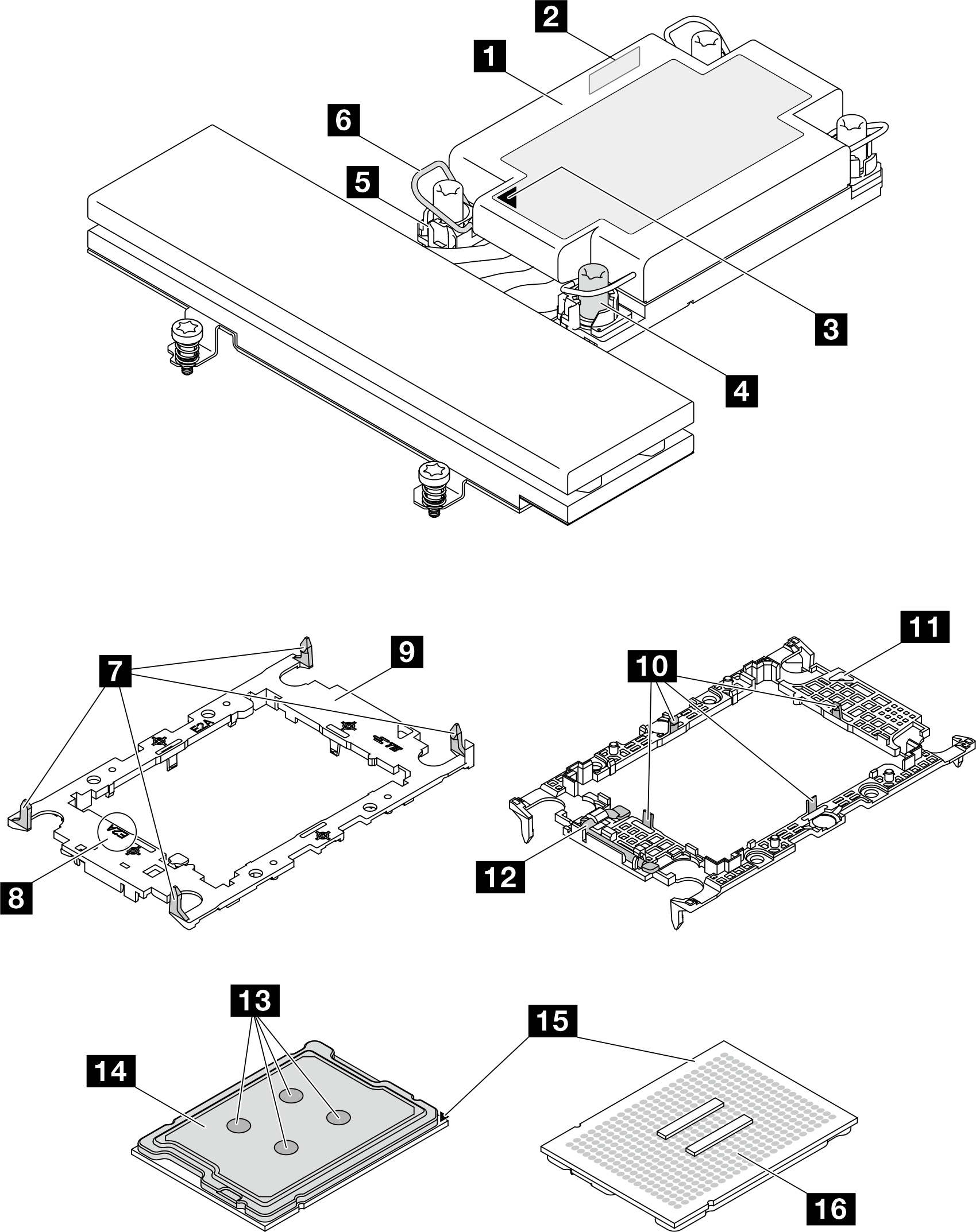 PHM components