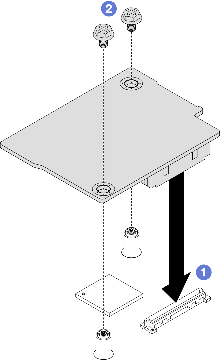 Installation of the 固件和 RoT 安全模块