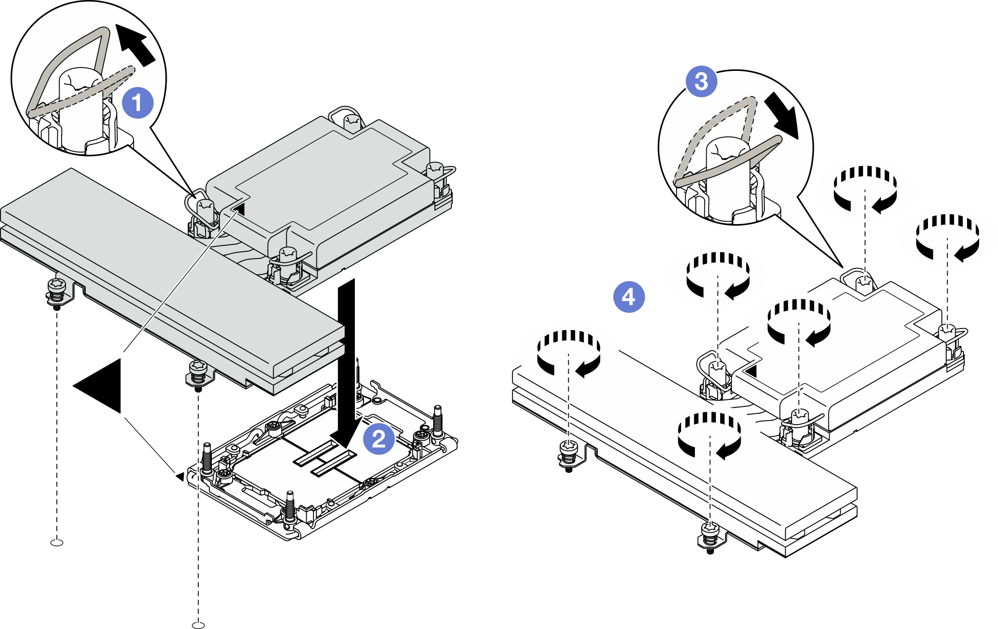 Installation of performance PHM