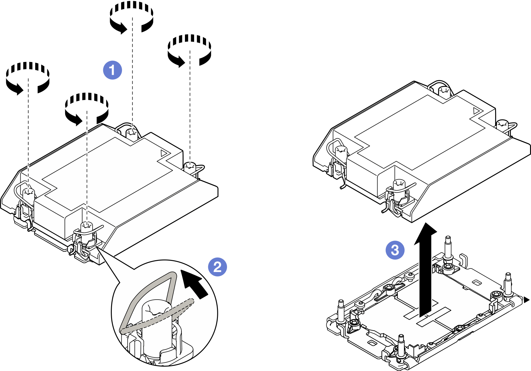 Removal of the 1U Standard PHM