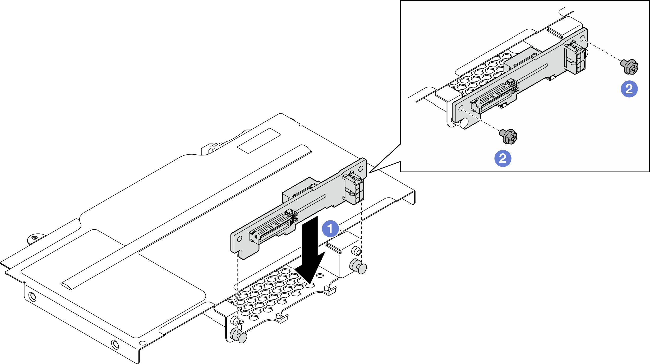 Drive backplane installation