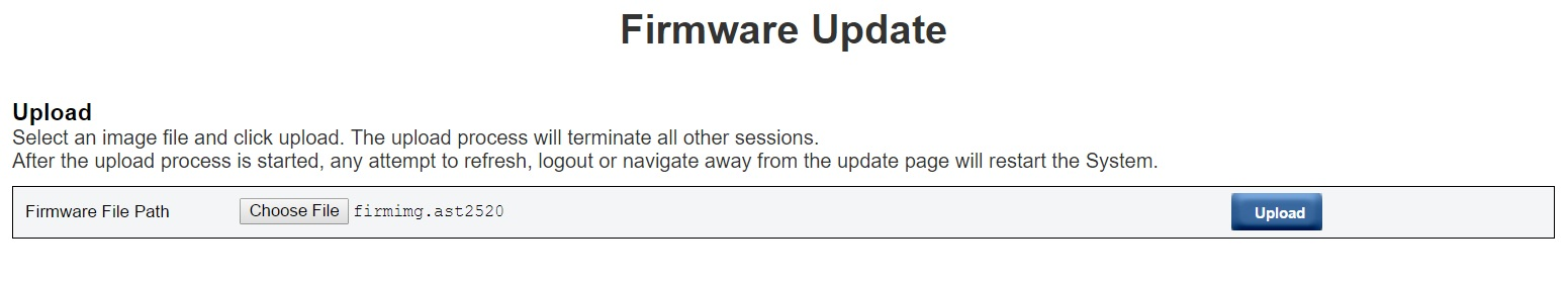 Firmware Update