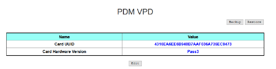 PDM VPD