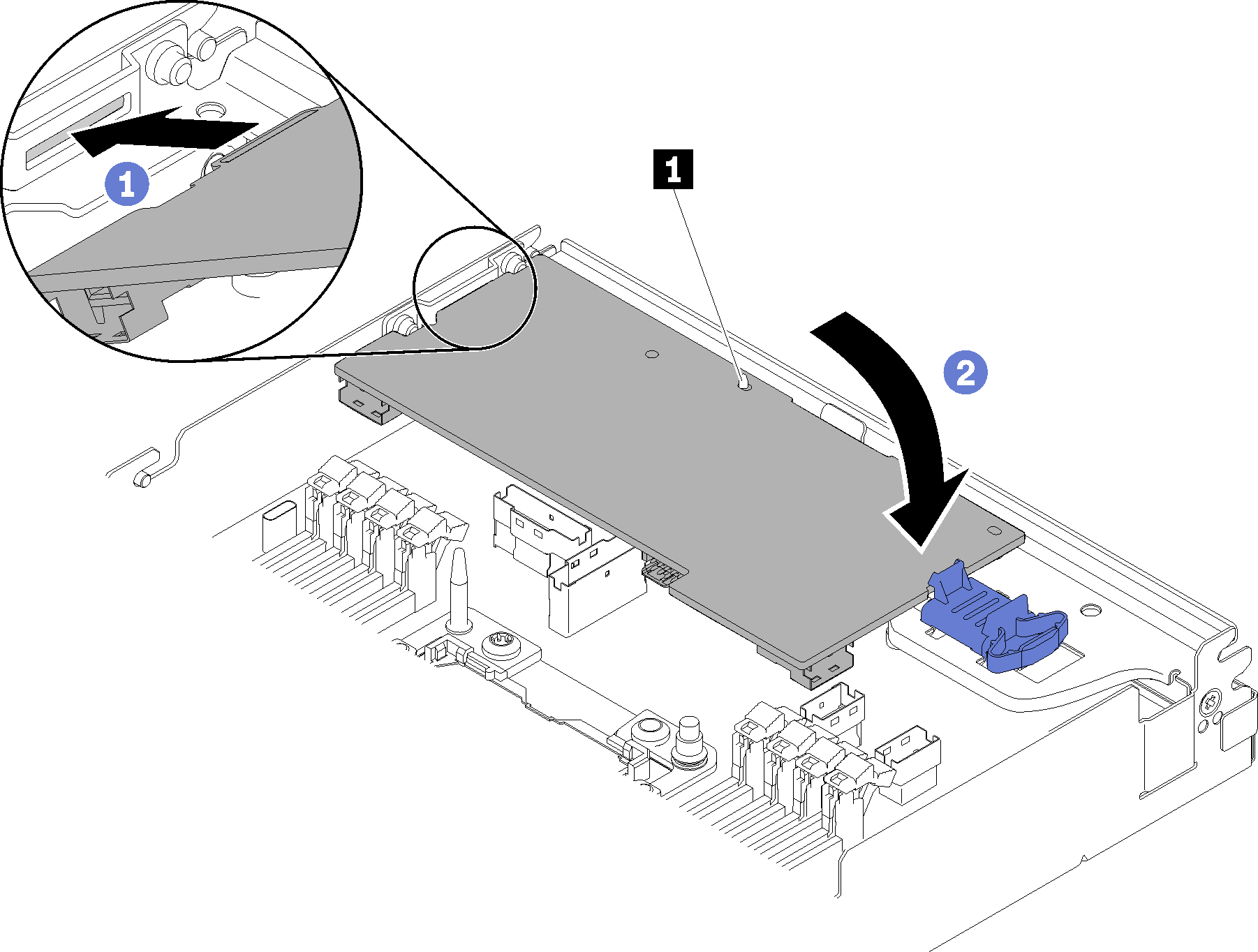 RAID adapterr installation