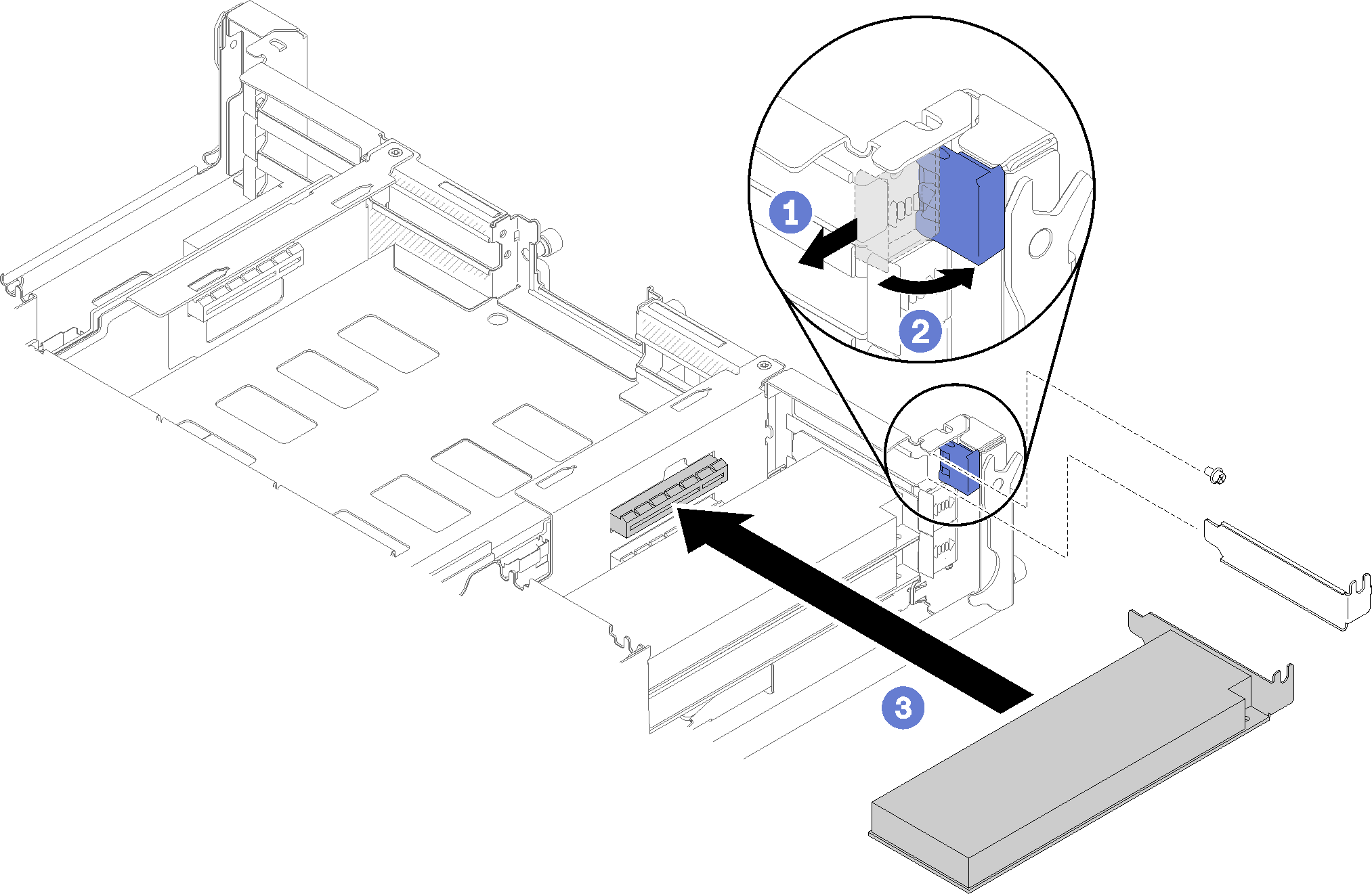 Adapter installation