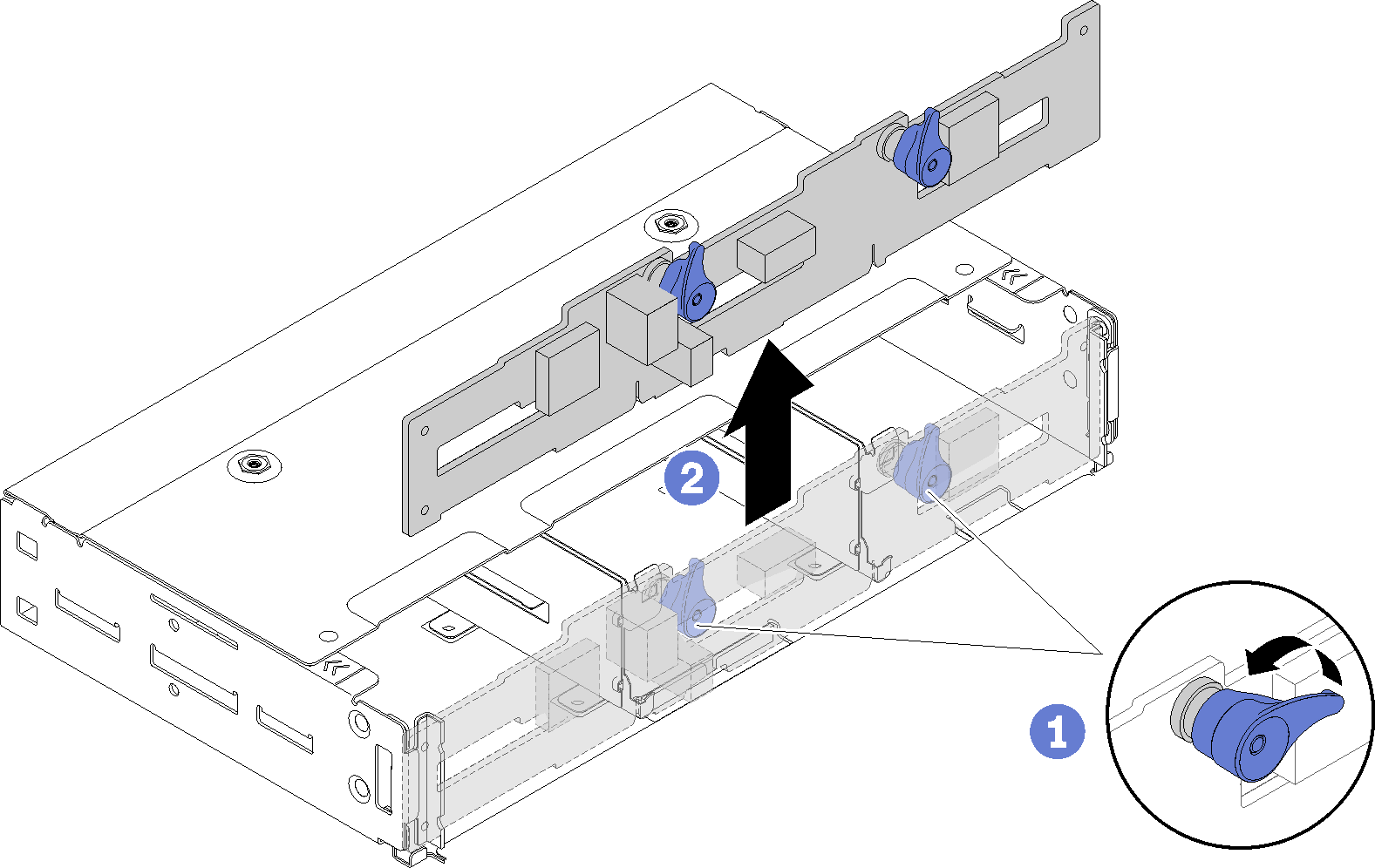 Drive backplane removal