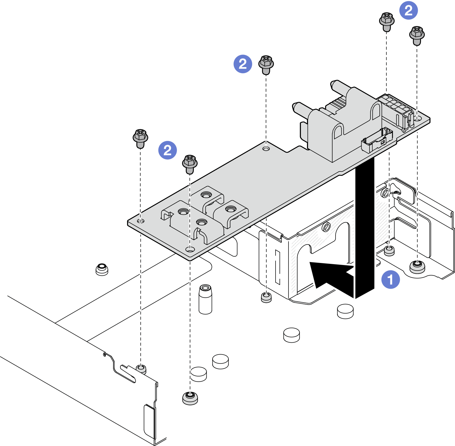 Power distribution board removal