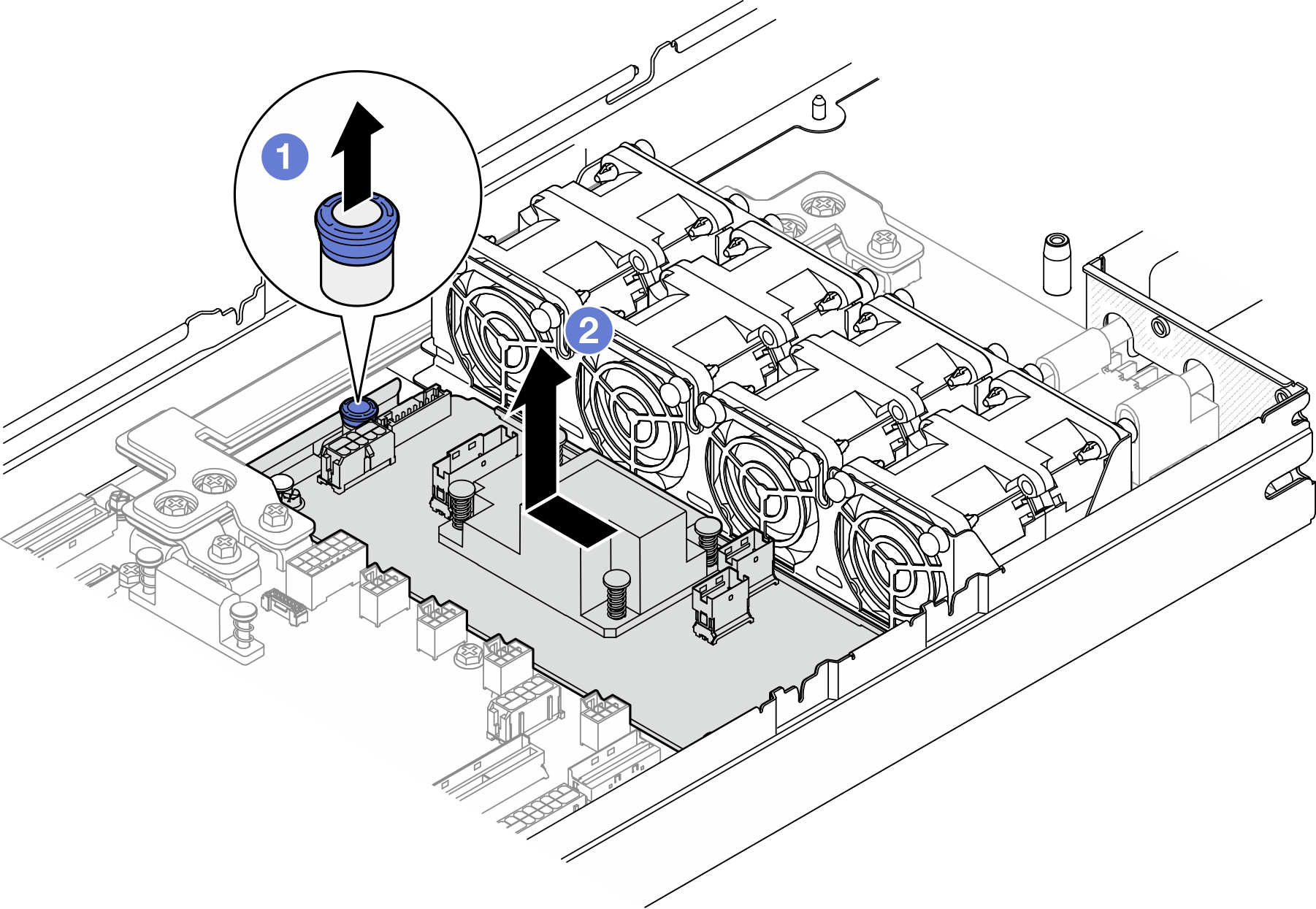 Internal CFF adapter removal