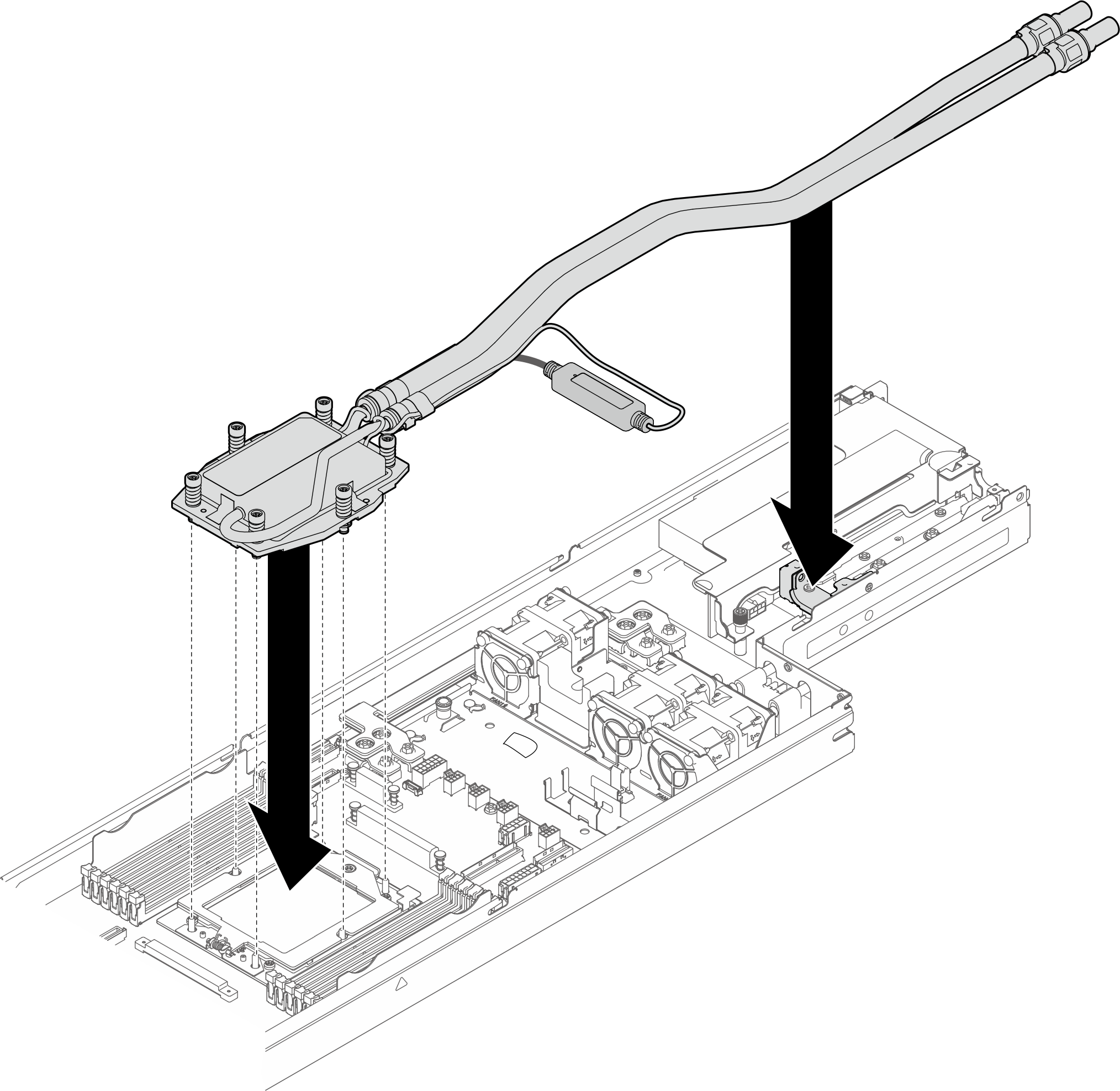 Place the module