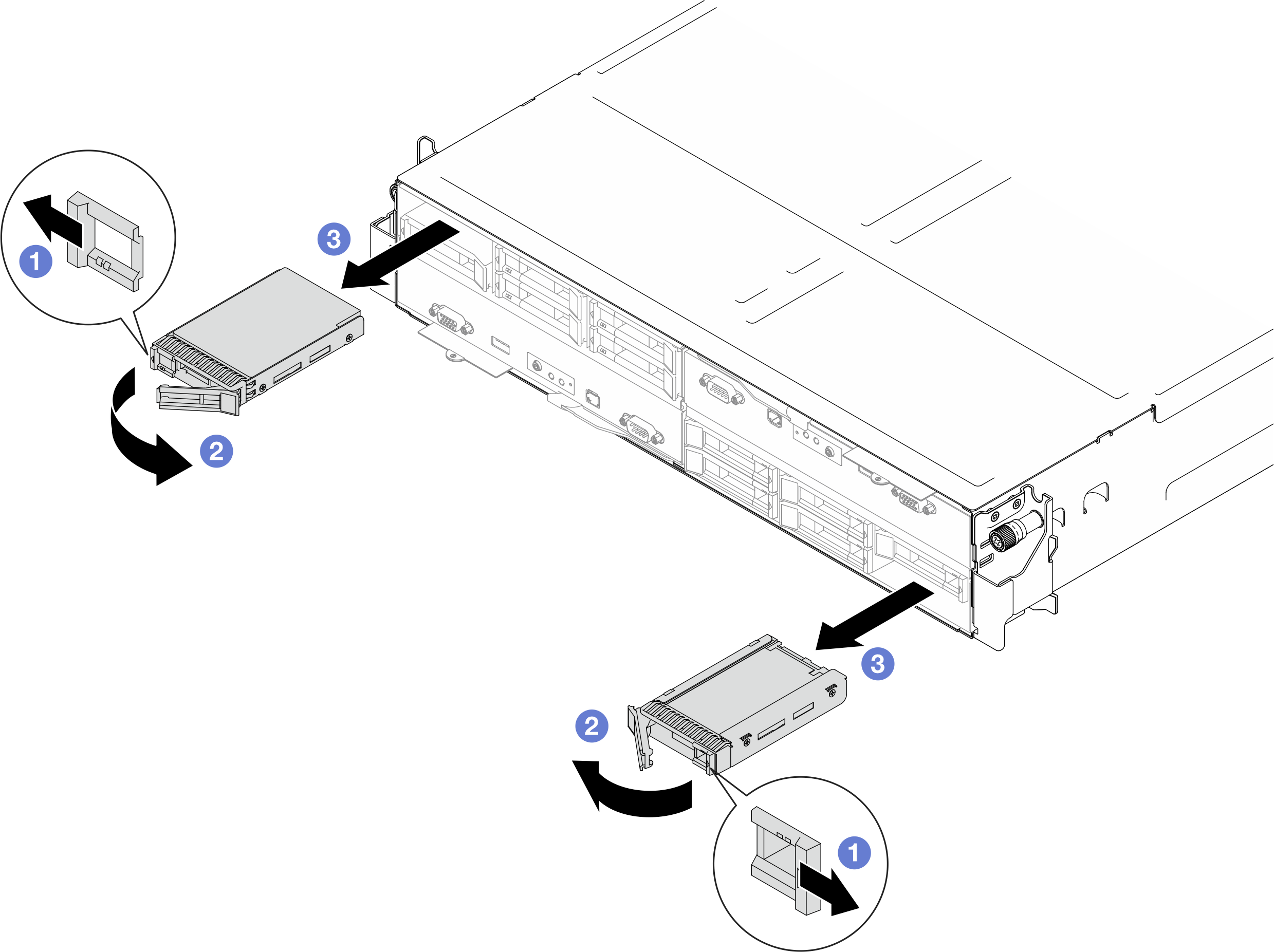 15mm solid-state drive removal