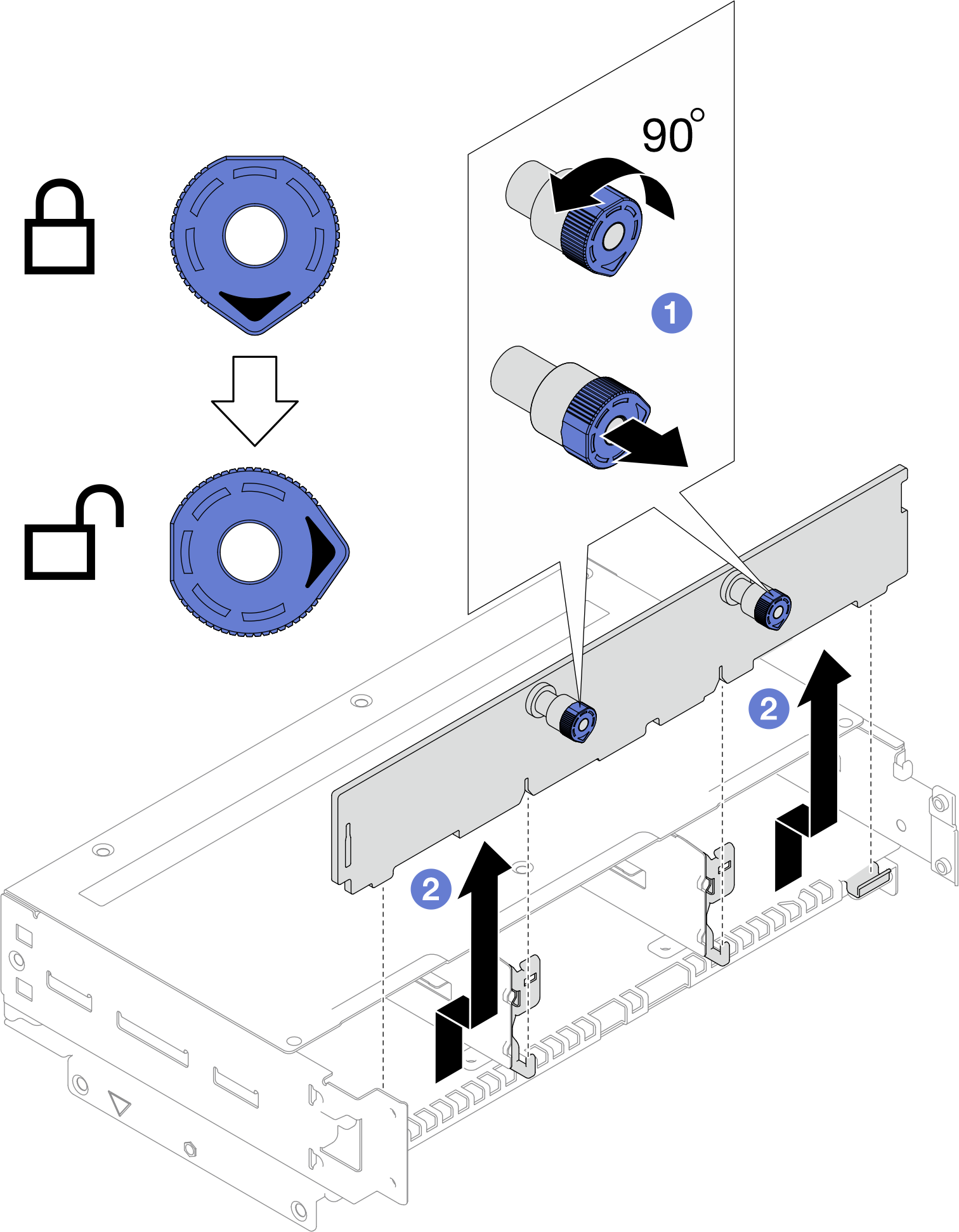 Drive backplane installation