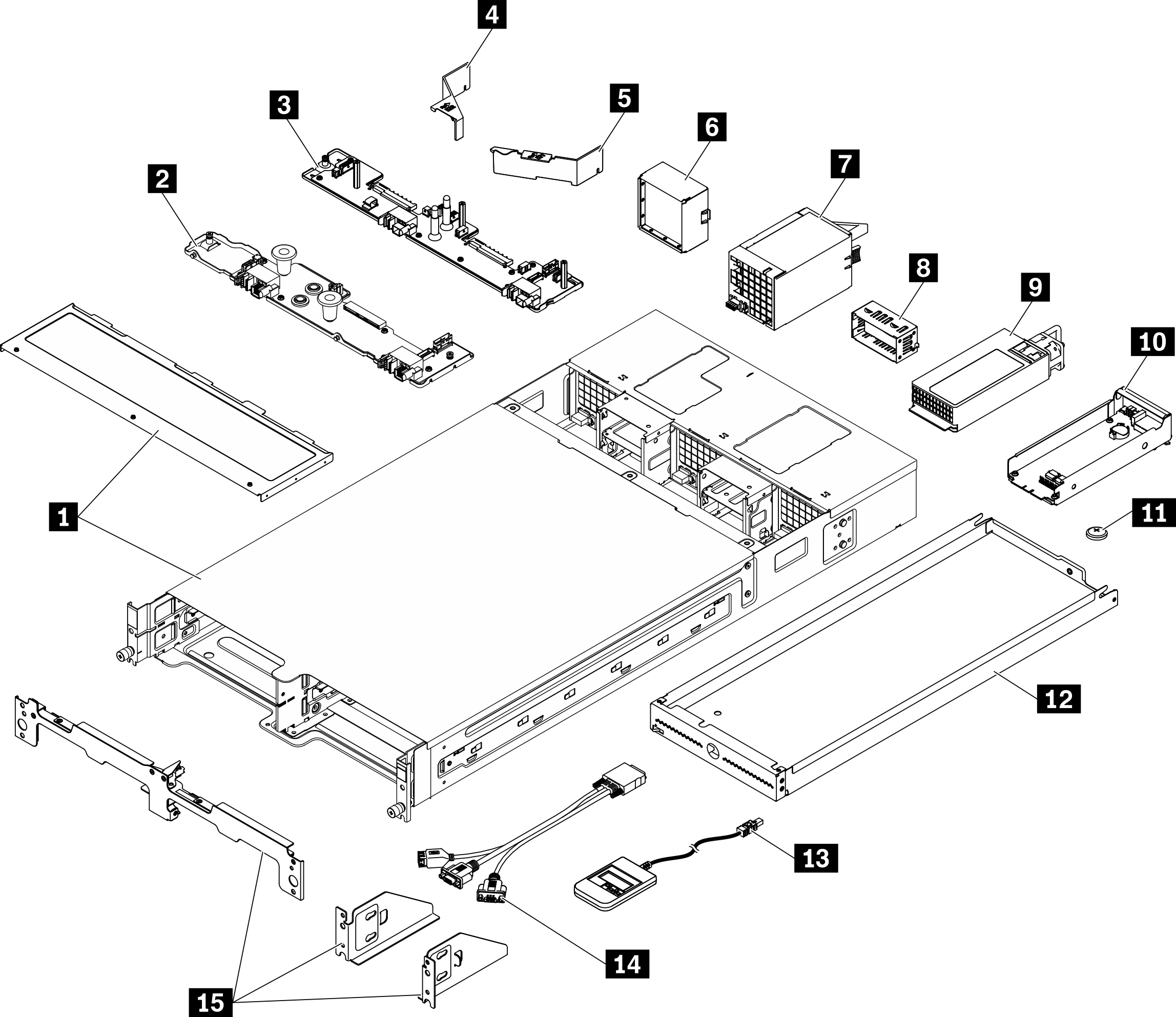 Enclosure components