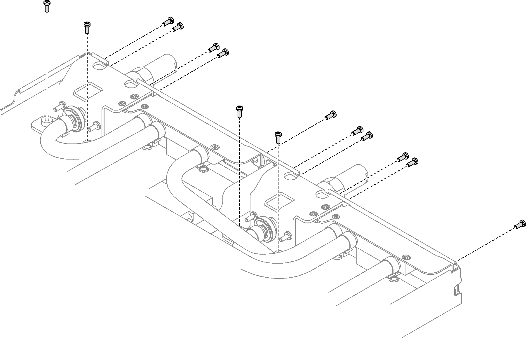 Quick connect screw installation