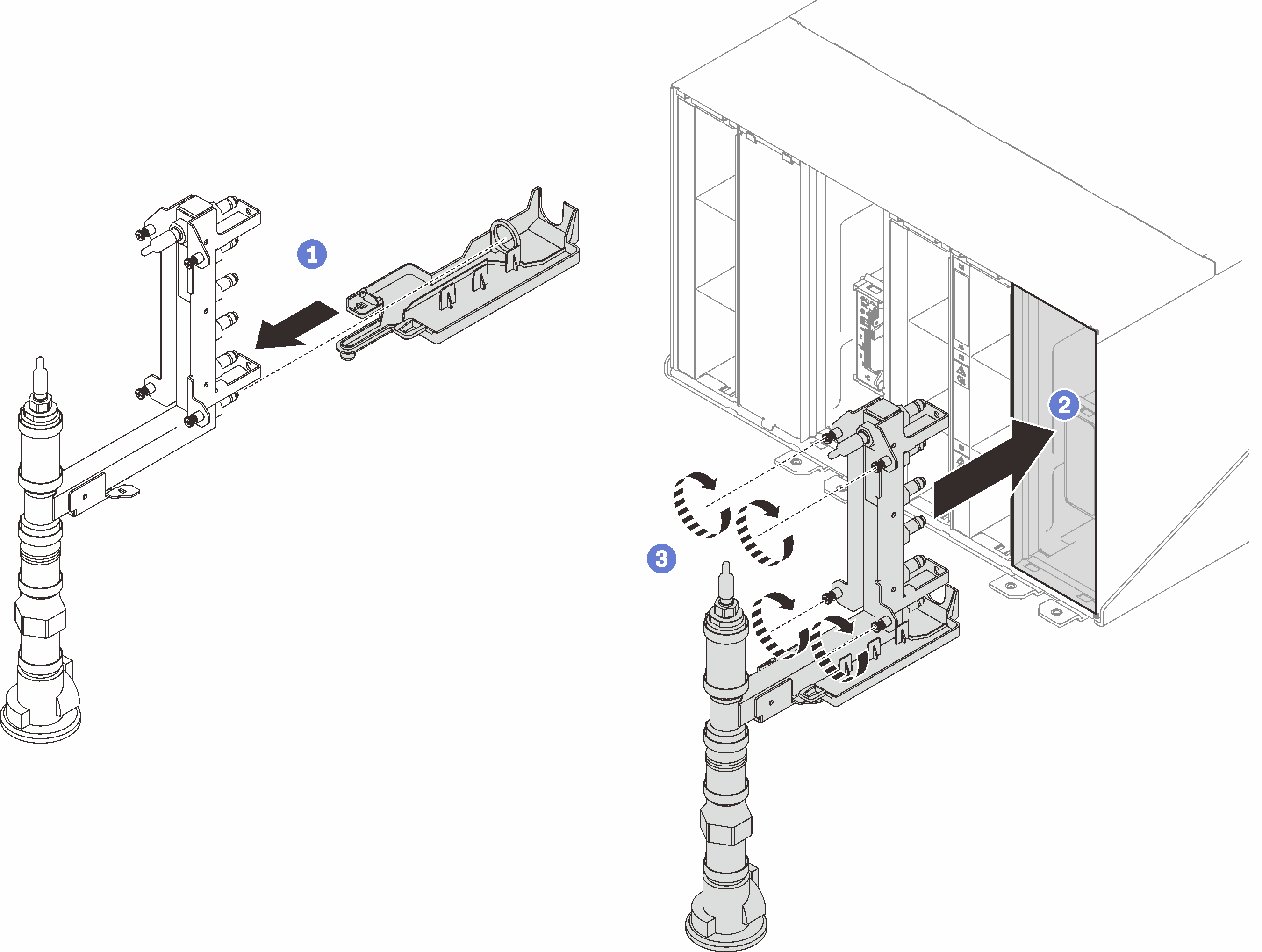 Manifold installation