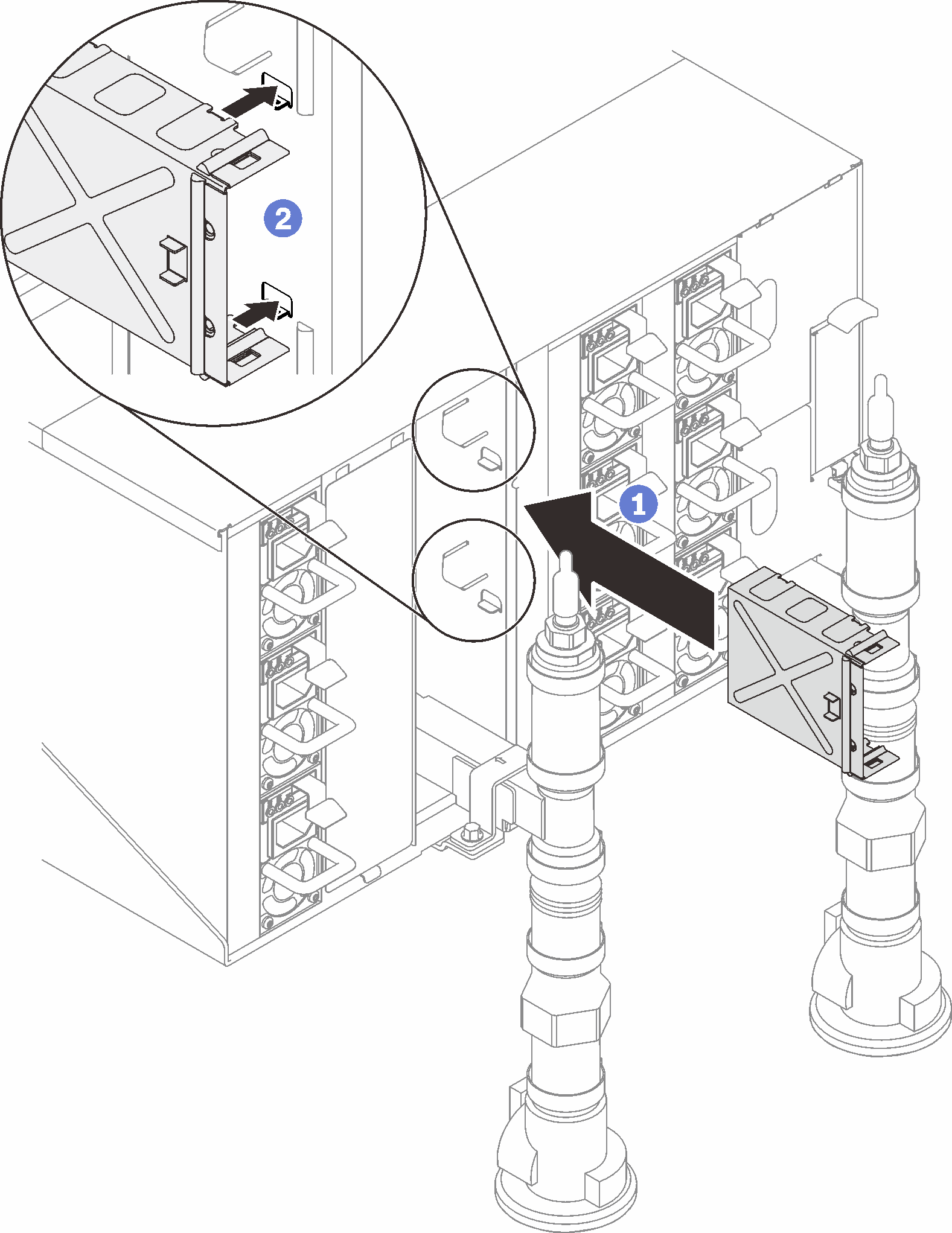 Support bracket installation