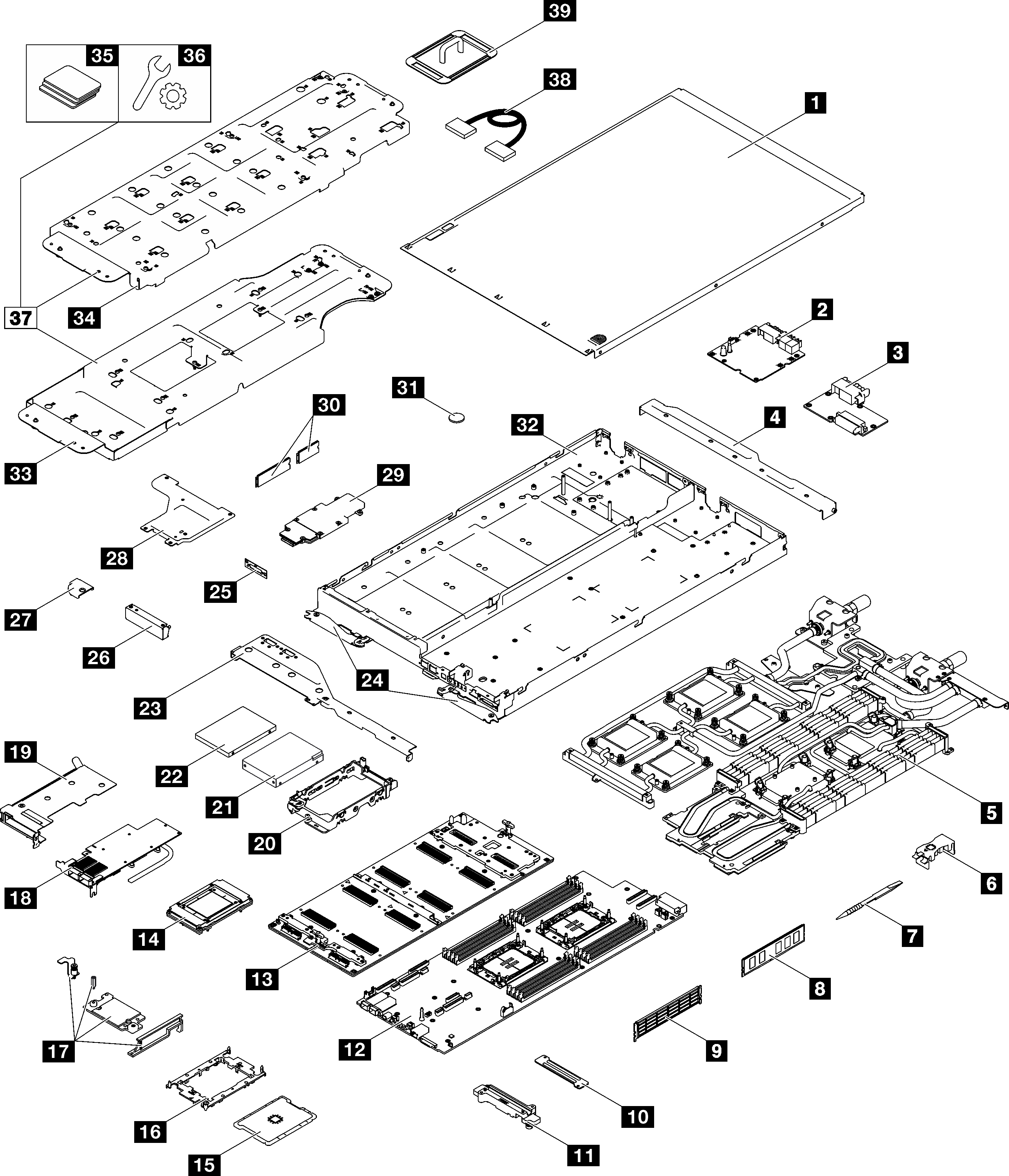 SD650-I V3 components