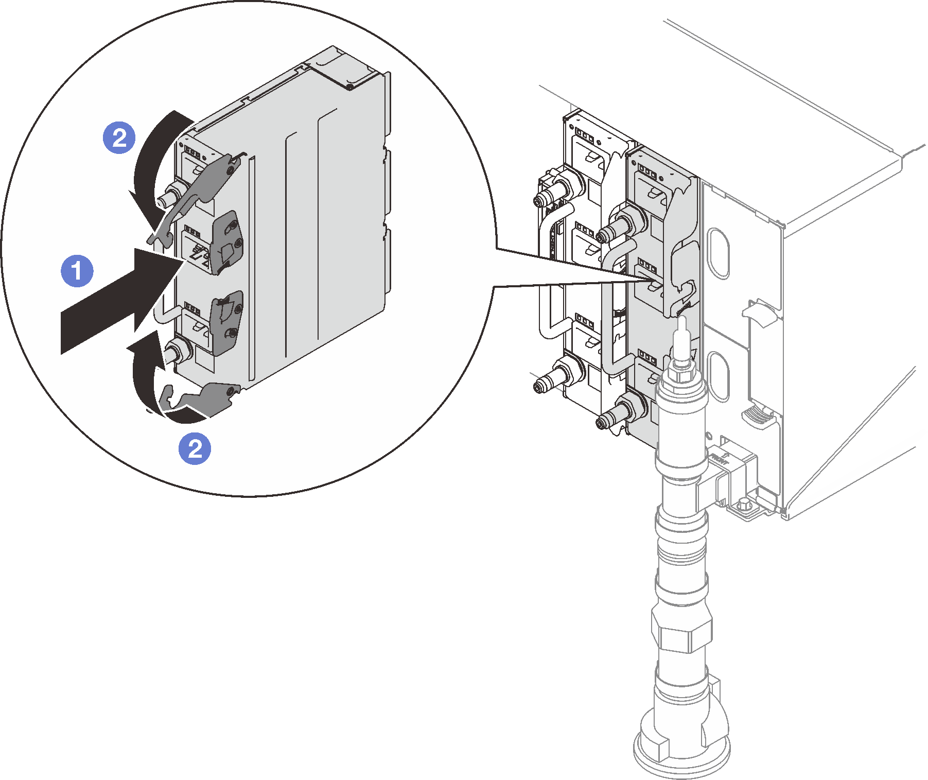 DWC power supply installation