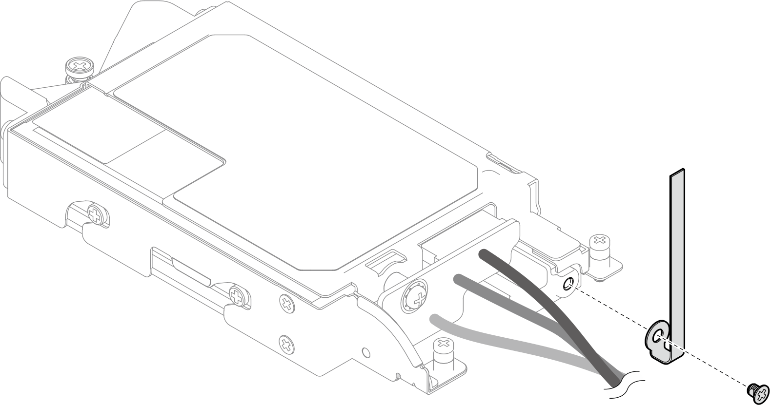 Cable tie installation