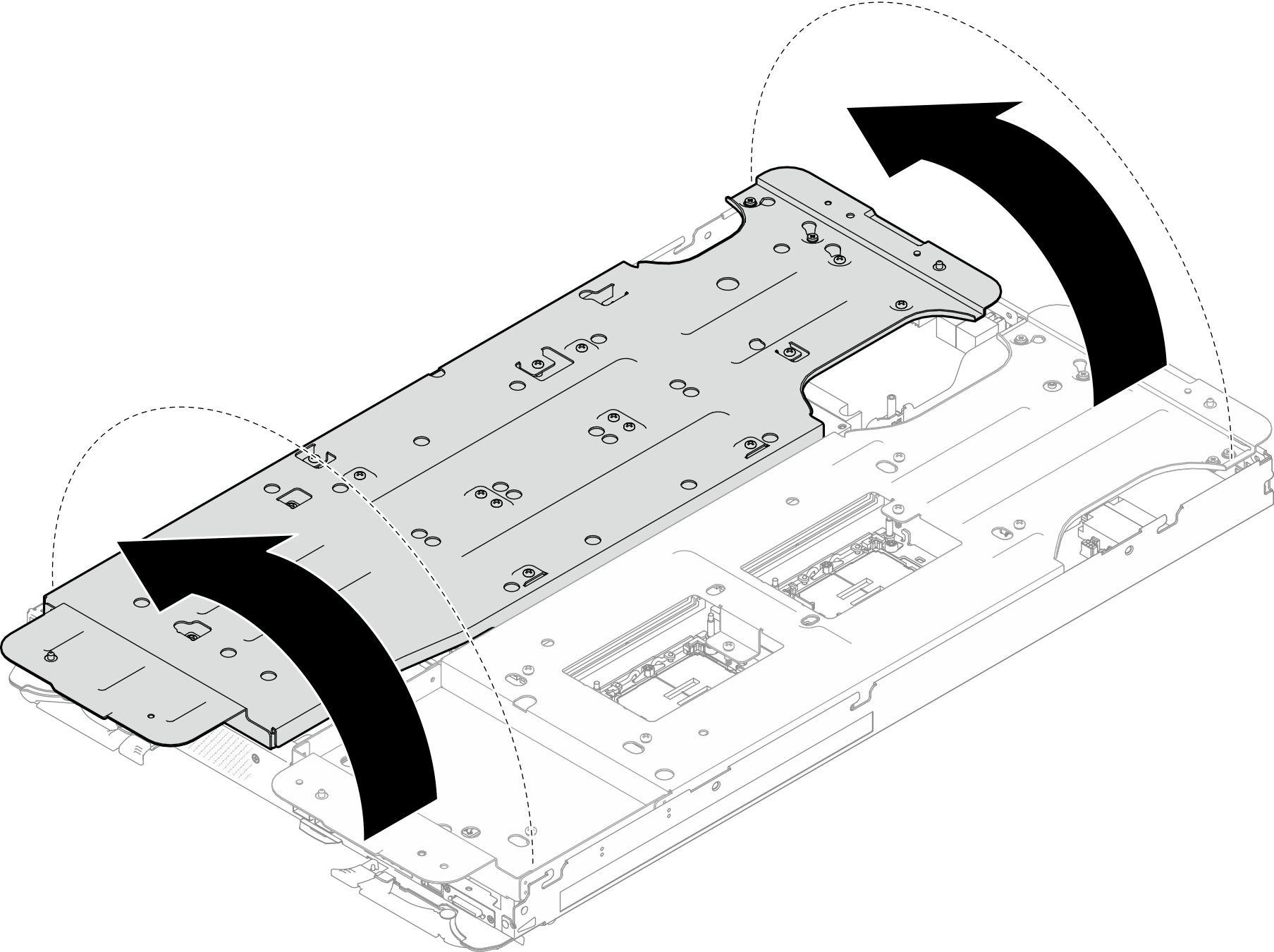 Unfolding water loop