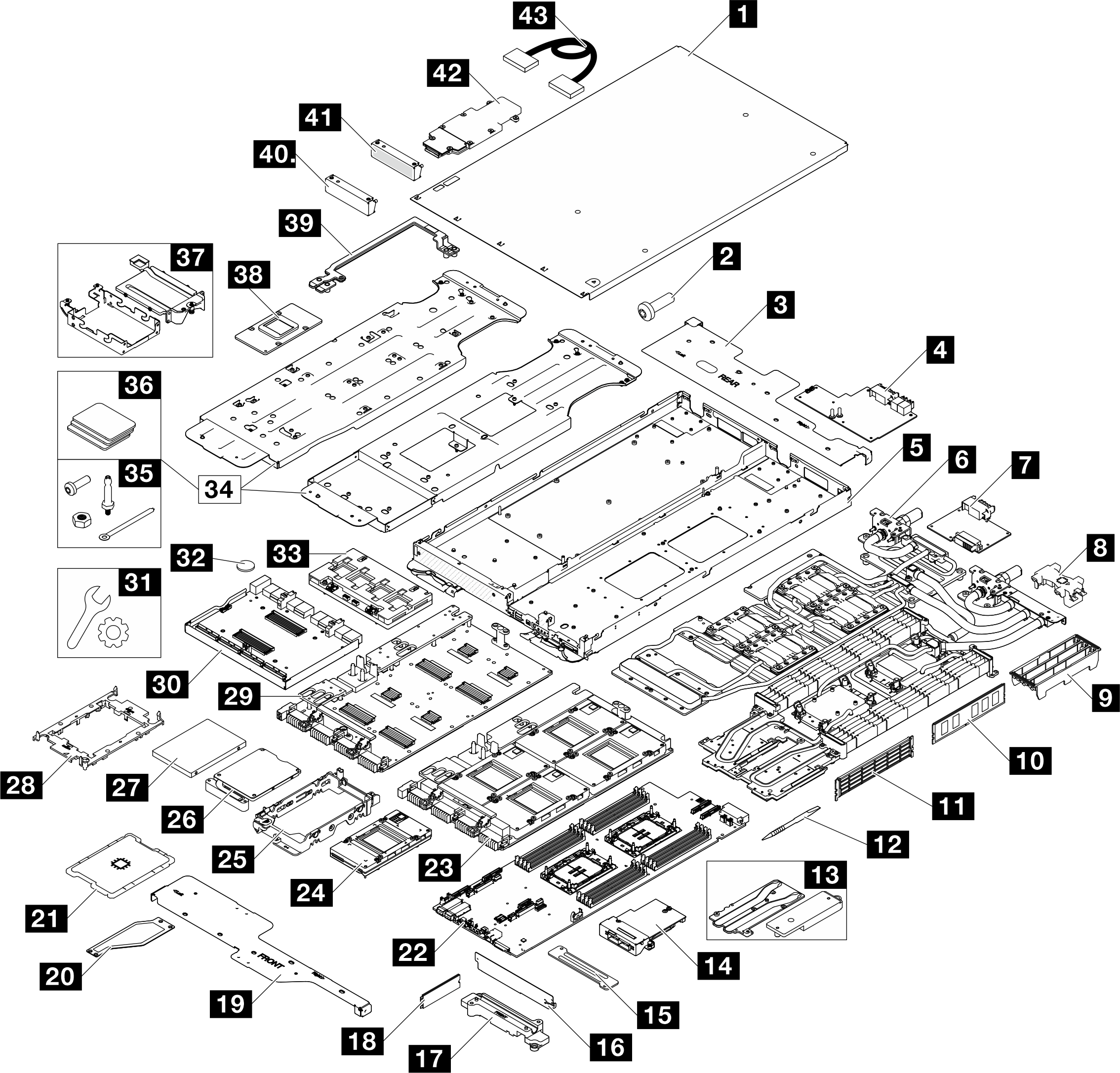 SD650-N V3 parts list