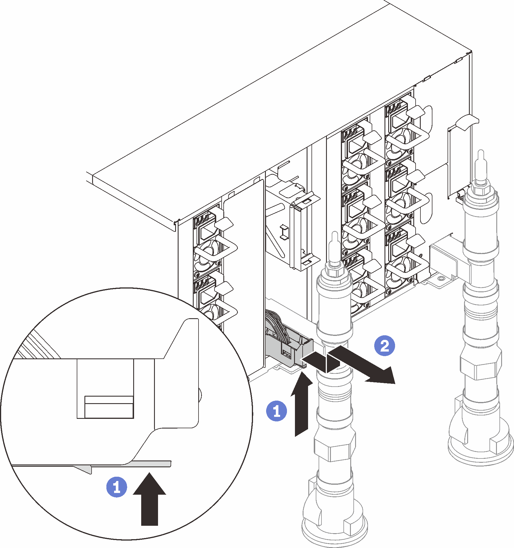 Drip sensor assembly removal