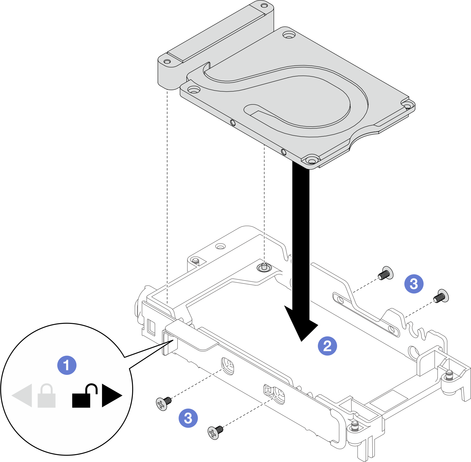 Conduction plate installation